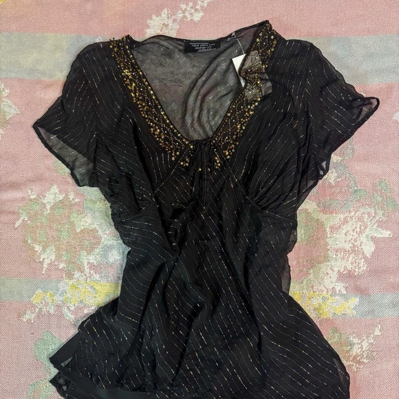 Beaded Blouse Size 3X - Picture 1 of 4